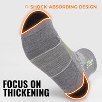 Thumbnail for Merino Wool Compression Hiking & Running Outdoor Socks – Thick Cushioned, Moisture-Wicking & Breathable Ankle Support Socks