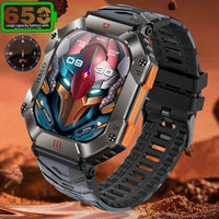 Thumbnail for 620mAh large battery durable military smart watch7