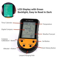 Thumbnail for Survival Gears Depot 8-in-1 Multifunction Digital Altimeter with Barometer, Compass, Thermometer, Weather Forecast, Clock, and Calendar