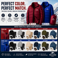 Thumbnail for Ultra Dry 800FP Duck's Down Jacket for Outdoor Camping and Hiking - Lightweight Outdoor Coat