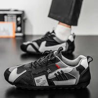 Thumbnail for Men’s Trend Designer Sneakers | Breathable Street Skate Shoes | Casual Fashion Flats for Everyday Wear