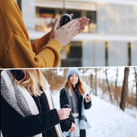 Thumbnail for 🔥 2-in-1 Rechargeable Magnetic Hand Warmers with Digital Display – Portable Pocket Heater, Fast Heating & Long-Lasting Warmth (2 Pack)