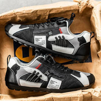 Thumbnail for Men’s Trend Designer Sneakers | Breathable Street Skate Shoes | Casual Fashion Flats for Everyday Wear