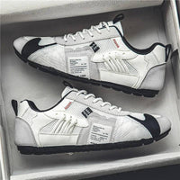 Thumbnail for Men’s Trend Designer Sneakers | Breathable Street Skate Shoes | Casual Fashion Flats for Everyday Wear