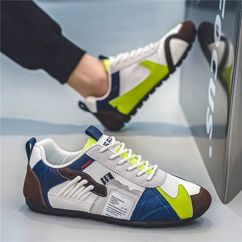Men’s Trend Designer Sneakers | Breathable Street Skate Shoes | Casual Fashion Flats for Everyday Wear