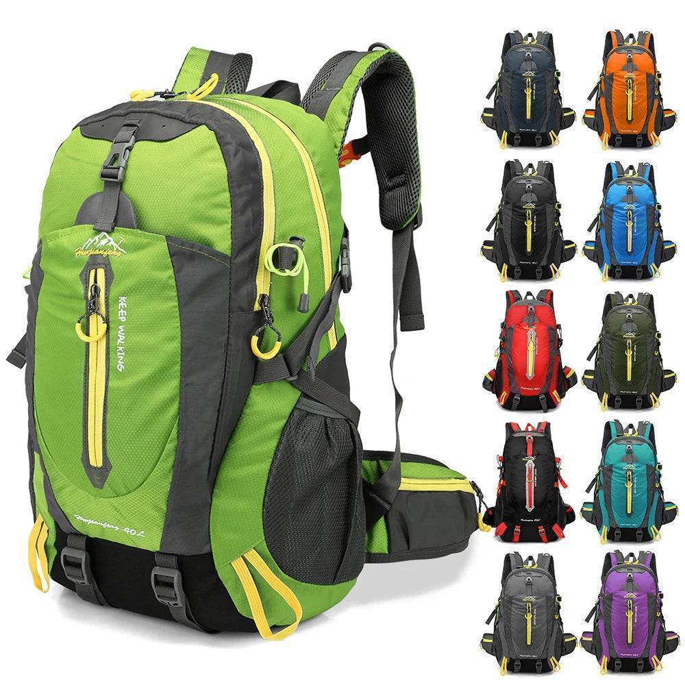 Water Resistant 40L Travel Backpack for Men and Women Water Resistant 40L Travel Backpack for Men and Women
