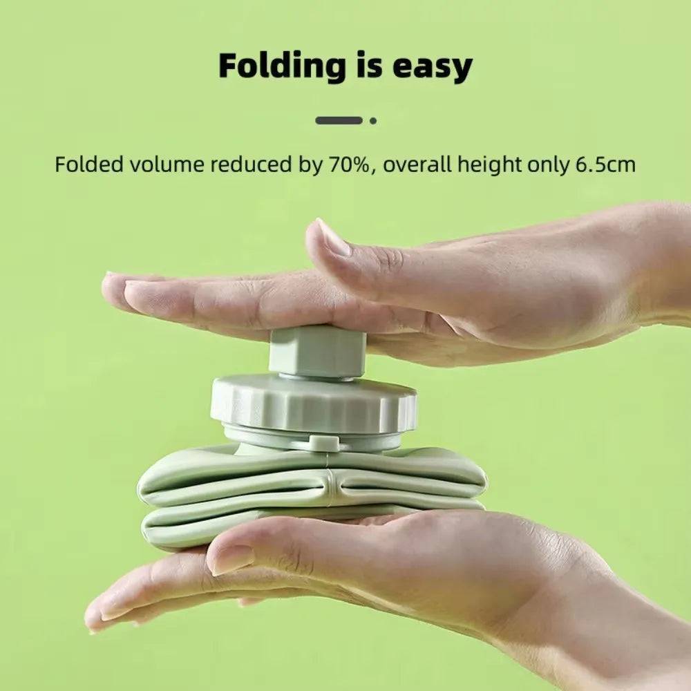 600ml Collapsible Silicone Water Bottle – Portable, Leakproof & Eco-Friendly for Travel, Hiking, Gym, and Everyday Use