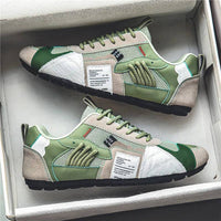 Thumbnail for Men’s Trend Designer Sneakers | Breathable Street Skate Shoes | Casual Fashion Flats for Everyday Wear