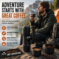 Thumbnail for JavaJet Portable Manual Espresso Maker: Enjoy Perfect Espresso Anywhere!
