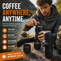 Thumbnail for JavaJet Portable Manual Espresso Maker: Enjoy Perfect Espresso Anywhere!