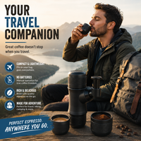 Thumbnail for JavaJet Portable Manual Espresso Maker: Enjoy Perfect Espresso Anywhere!