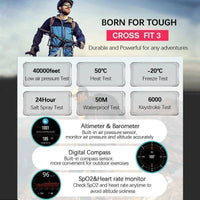 Thumbnail for Survival Gears Depot Consumer Electronics Default SKU NORTH EDGE GPS Altimeter Barometer Compass Smart Watch