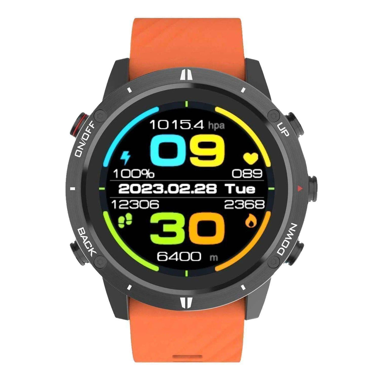 Survival Gears Depot Consumer Electronics Digital Sports Smart Watch with GPS Compass Altimeter Barometer Pedometer