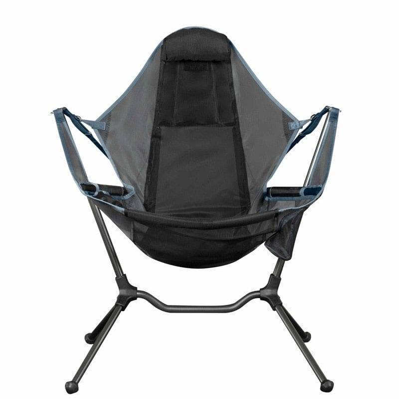 Survival Gears Depot Furniture Blue||14 Experience Unparalleled Comfort in the Outdoors: Premium Recliner Rocking Chair for Garden, Fishing, and Camping