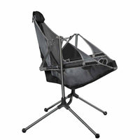 Thumbnail for Survival Gears Depot Furniture Dark Grey||14 Experience Unparalleled Comfort in the Outdoors: Premium Recliner Rocking Chair for Garden, Fishing, and Camping