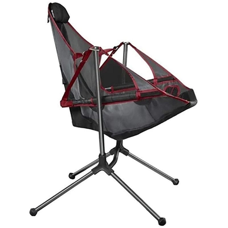 Survival Gears Depot Furniture Red||14 Experience Unparalleled Comfort in the Outdoors: Premium Recliner Rocking Chair for Garden, Fishing, and Camping