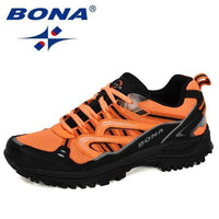 Thumbnail for Bona official store Hiking Shoes Charcoal greyForange / 8 Trendy Sneakers Hiking Shoes