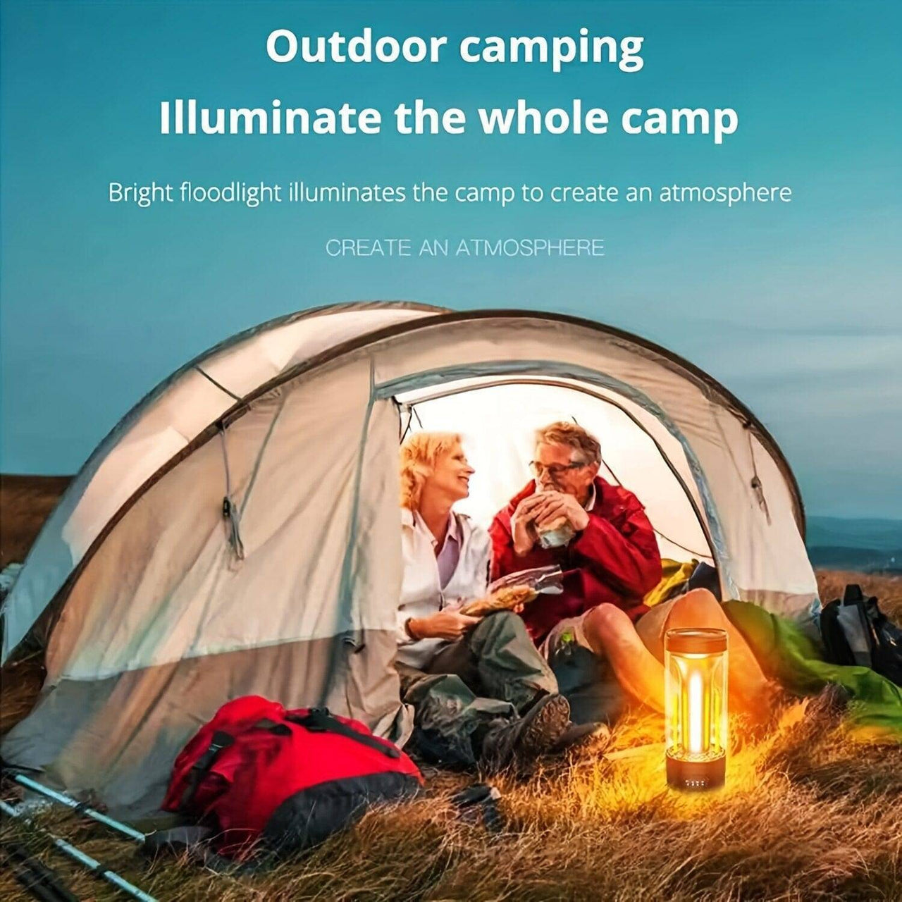 Aliexpress outdoor light Rechargeable Camping Lantern