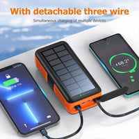 Thumbnail for Survival Gears Depot Phones & Telecommunications 61200mAh Hand Crank Solar Power Bank: Never Run Out of Power Again