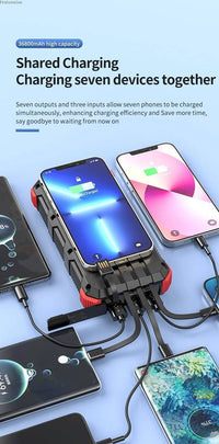 Thumbnail for Efficient and Reliable 36800mAh Portable Wireless Quick Charger - Never Run Out of Power Again9