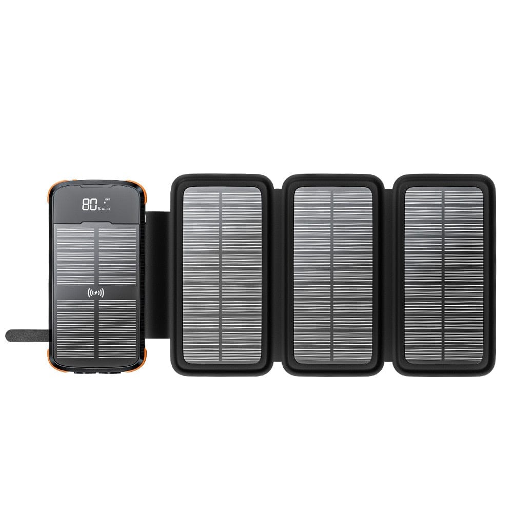 Survival Gears Depot Phones & Telecommunications Orange Option 1||14 43800mAh High-Capacity Fast Charging Powerbank: Never Run Out of Battery Again -Harness the Sun's Energy for Effortless Charging on the Go