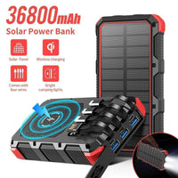Thumbnail for Efficient and Reliable 36800mAh Portable Wireless Quick Charger - Never Run Out of Power Again5