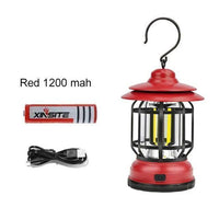 Thumbnail for Survival Gears Depot Red-Charging Retro Portable Camping 3 Modes Rechargeable Light