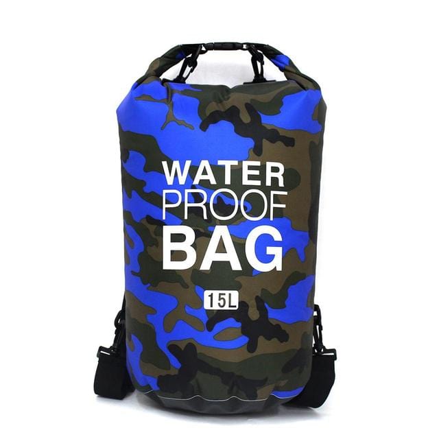 Aliexpress Sapphire blue / 2L PVC Camouflage Waterproof Backpack