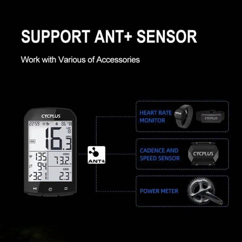CYCPLUS M2 sans fil GPS ordinateur de vélo ANT CYCPLUS M2 sans fil GPS ordinateur de vélo ANT