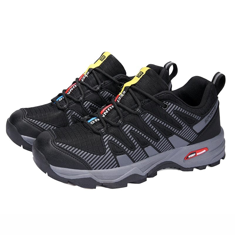 Survival Gears Depot Sports Shoes,Clothing&Accessories Black||14 / 40||200000124 Trek with Confidence and Stay Cool with Our Breathable Men's Hiking Shoes, Perfect for Climbing and Exploration