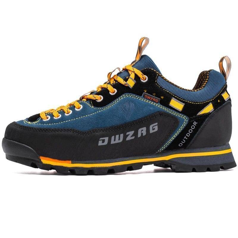 Survival Gears Depot Sports Shoes,Clothing&Accessories LakeBlueYellow / Eur 39 Waterproof and Anti-Slip Hiking Shoes for Adventurous Men - Experience Ultimate Comfort and Durability on Your Trekking Expeditions
