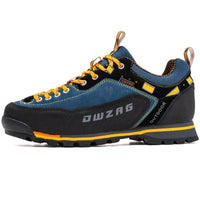 Thumbnail for Survival Gears Depot Sports Shoes,Clothing&Accessories LakeBlueYellow / Eur 39 Waterproof and Anti-Slip Hiking Shoes for Adventurous Men - Experience Ultimate Comfort and Durability on Your Trekking Expeditions