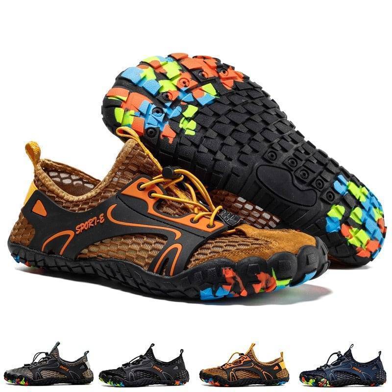 Survival Gears Depot Sports Shoes,Clothing&Accessories Premium, All-Weather Hiking Shoes for Adventurous Men: Lightweight, Breathable, and Waterproof with Enhanced Traction
