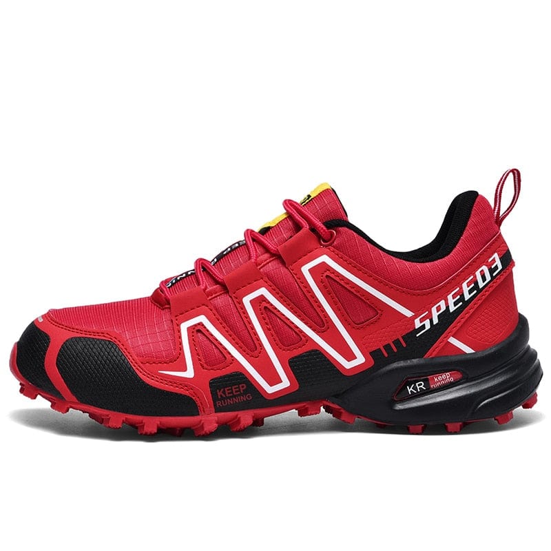 Survival Gears Depot Sports Shoes,Clothing&Accessories Red||14 / 46||200000124 Unleash Your Passion for Adventure: Male Hiking Shoes with Anti-Skid Technology and Water-Resistance