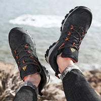 Thumbnail for Survival Gears Depot Sports Shoes,Clothing&Accessories Sturdy and Stylish Leather Hiking Shoes for Adventurous Outdoor Enthusiasts and Thrill-Seeking Men