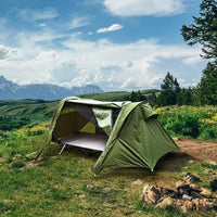 Thumbnail for Survival Gears Depot Tents Green Off The Ground Tent, Portable for Camping and Outdoors