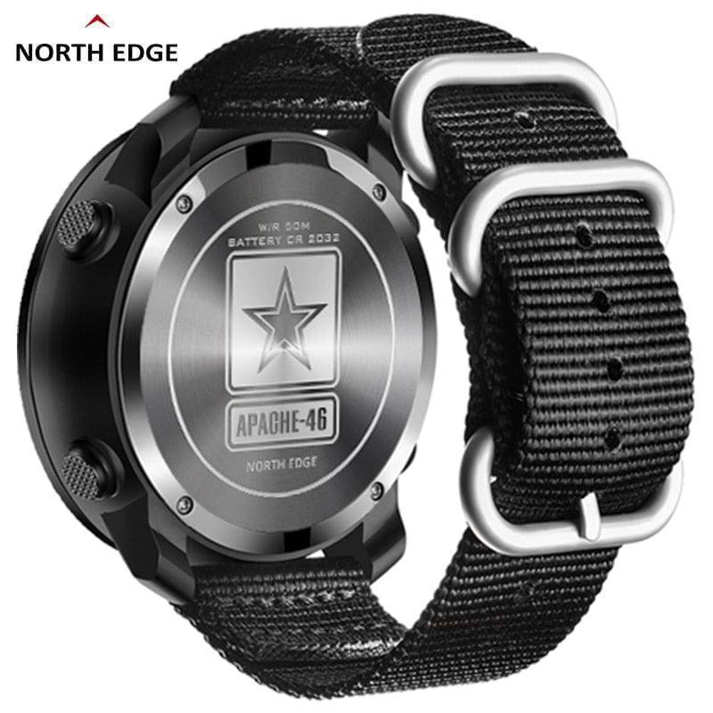 Survival Gears Depot Watches Default SKU Conquer Every Terrain: NORTH EDGE APACHE-46 Men's Digital Watch with Altitude, Weather, and Direction Indicators
