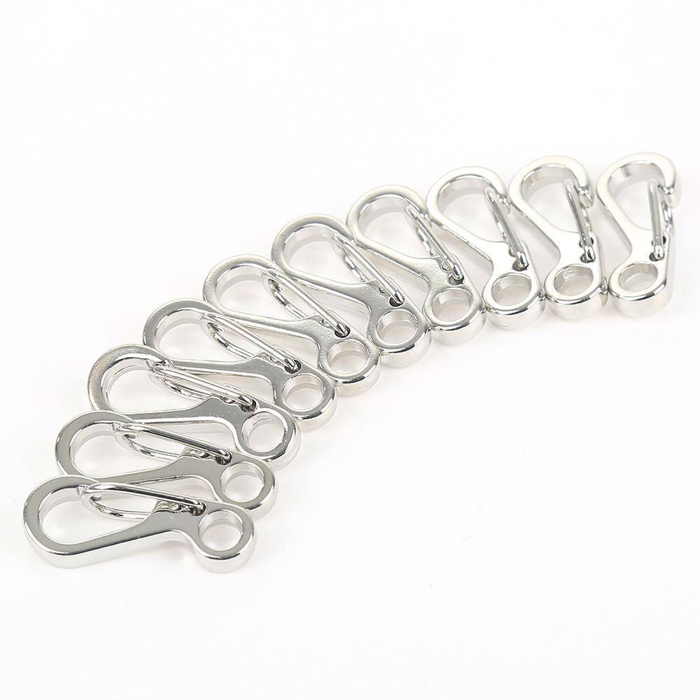 survival-gears-depot 10PCS Mini SF Spring Backpack Clasps & Climbing Carabiners