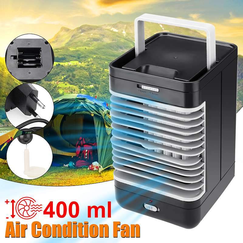 Survival Gears Depot Air Conditioner Fans US Powerful AC220V Mini Portable Air Conditioner for Camping Outdoor Activities