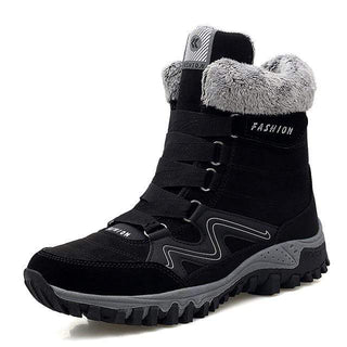 Survival Gears Depot Ankle Boots Suede Leather Outdoor Snow Boots