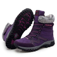 Thumbnail for Survival Gears Depot Ankle Boots Suede Leather Outdoor Snow Boots