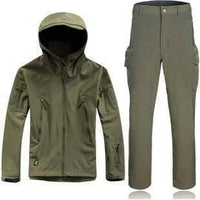 Thumbnail for Survival Gears Depot Army Green / S Outdoor Waterproof Tactical/Hunting Jacket Plus Matching Pants