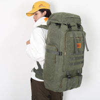 Thumbnail for 80L Tactical Backpack suitable for outdoor and military use2