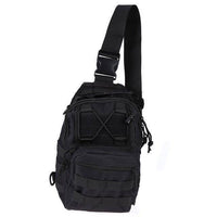 Thumbnail for Survival Gears Depot Backpacks Black Military Survival Shoulder Tactical Sling Backpack Bag