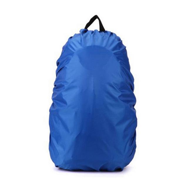 Survival Gears Depot Backpacks Blue 210D Waterproof  Bagpack Rain Cover