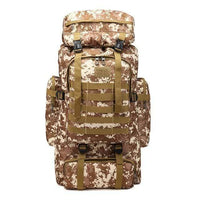 Thumbnail for Survival Gears Depot Backpacks Brown 60L Military Tactical Backpack