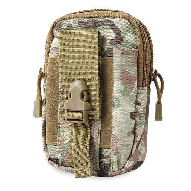 Survival Gears Depot Backpacks CP Camouflage EDC Military Molle Belt Pouches
