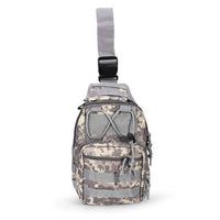 Thumbnail for Survival Gears Depot Backpacks Gray Pattern Camo Military Survival Shoulder Tactical Sling Backpack Bag