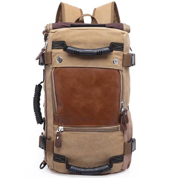 Survival Gears Depot Backpacks khaki Nomad Heavy Duty Traveler Backpack For  Hiking/Camping/Traveling