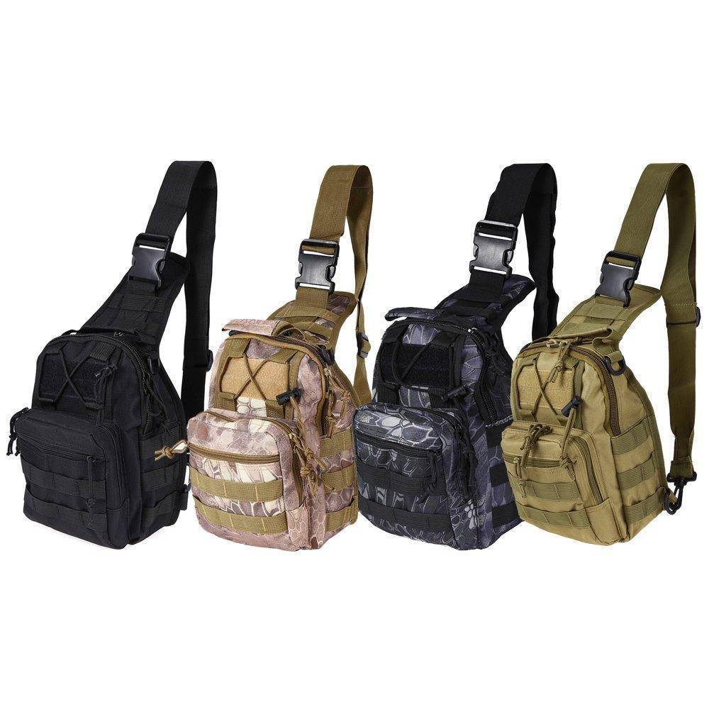 Survival Gears Depot Backpacks Military Survival Shoulder Tactical Sling Backpack Bag